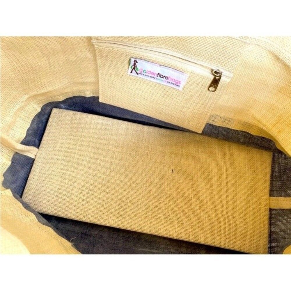 Marriott Vacation Club Large Canvas Tote eco-friendly Jute Embroidered Logo Tote - Picture 8 of 12